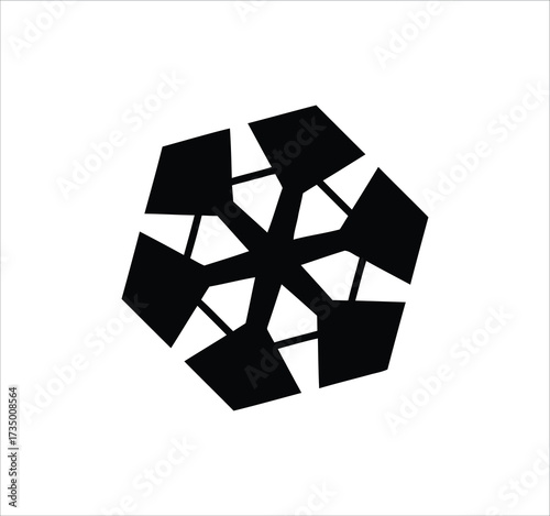 Recycling and eco icon set with line vector symbols for waste management and a green environment.