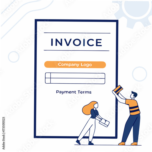 Invoice creation with a team of people