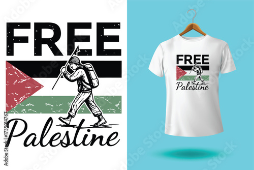 Palestine design vector, Save Palestine illustration for banner, t-shirt, poster, sticker, badges, social media design. Hand-Drawn Lettering Phrase, Calligraphy Graphic Typography.