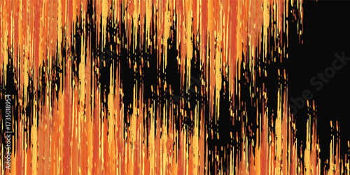 Black and orange modern abstract background with yellow glowing art simple nice