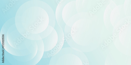 Minimalist banner background. Green and blue gradations.Circle geometric background simple art vector modern nice
