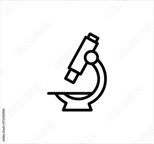 Chemistry & Laboratory set of web icons in line style. Editable stroke icons including flask, test tube, microscope, chemical formula, molecular structure, experiment, biotechnology, and science resea