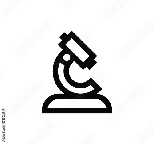 Chemistry & Laboratory set of web icons in line style. Editable stroke icons including flask, test tube, microscope, chemical formula, molecular structure, experiment, biotechnology, and science resea