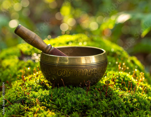 Singing Bowl with its Mallet