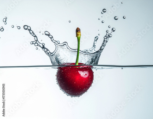 cherry in water