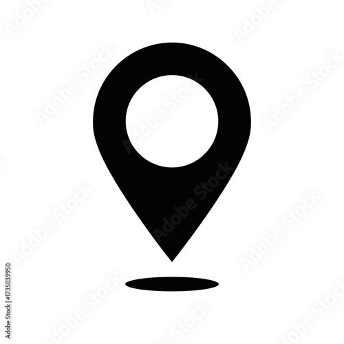 Round Glasses Icon – Eyewear, Spectacles, Vision Correction Vector Symbol