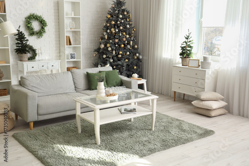 Stylish interior of light l...