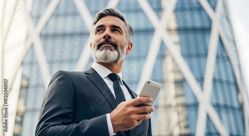 Dynamic Low Angle Shot of a Chef Whisking Ingredients in a Modern Kitchen