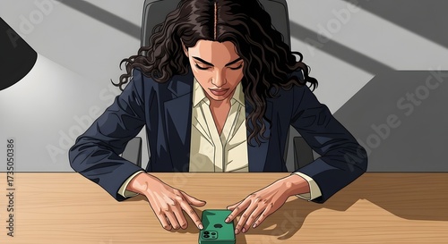 Overhead Shot of Whisk Stirring Ingredients in Bowl, Baking Preparation