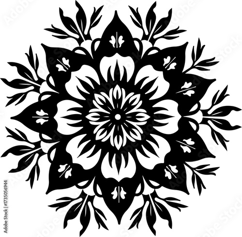ornamental round lace pattern, pattern, floral, ornament, design, flower, vintage, vector, decoration, illustration, seamless, art, wallpaper, element, damask, leaf, decor, black, silhouette, texture,