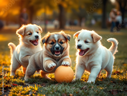 Furry Friends Forever: Puppies of All Kinds at Play