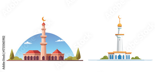 vector mosque in istanbul
