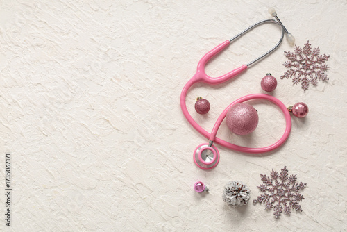 Stethoscope with Christmas ...