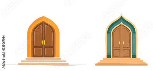buddhist temple door