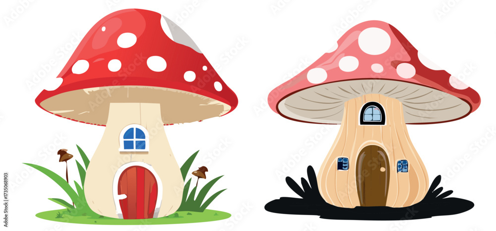 Fototapeta premium mushroom and mushrooms