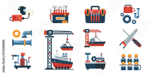 Construction and industrial tools and equipment