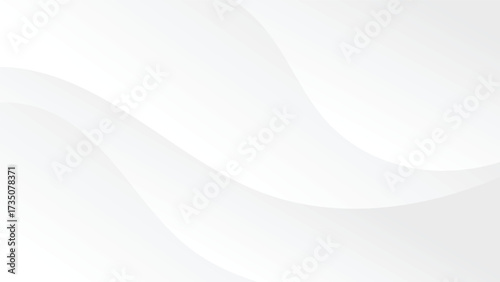 white background with abstract swirl lines decoration