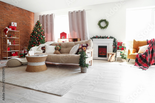 Interior of living room wit...
