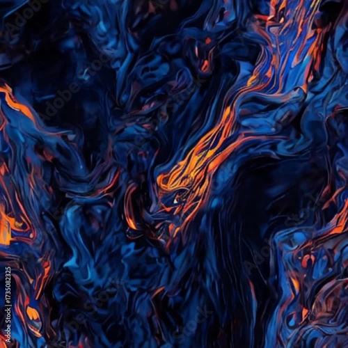 Wallpaper Mural Colores abstractos en movimiento Torontodigital.ca