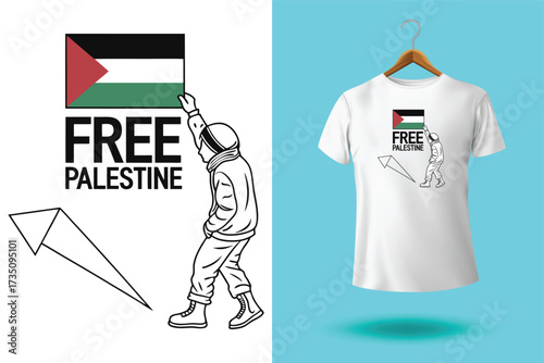 Stop Genocide Of Palestinians Palestine T-Shirt Design