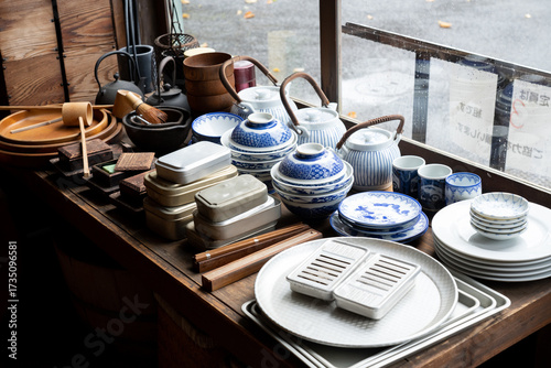 荒物屋の家庭用雑貨