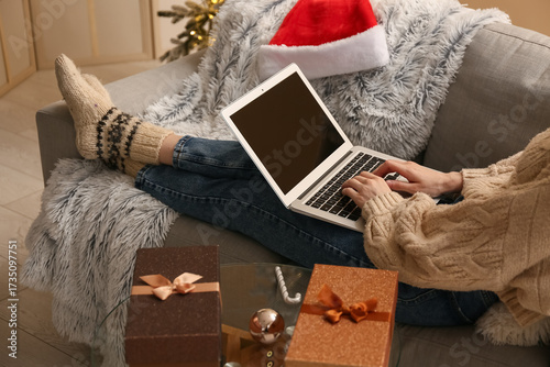 Cozy christmas holiday shop...