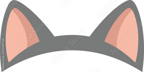 Simple Cartoon Style Animal Ear Headband Decoration for Party Costume