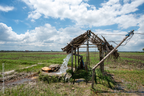 old farm pump