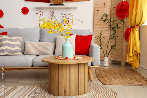 Interior of living room wit...