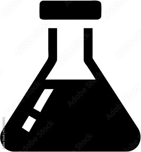 Science Laboratory Chemistry Flask Beaker Medical Research Liquid Solution Analysis