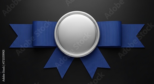 Award Ribbon Silver Medal.