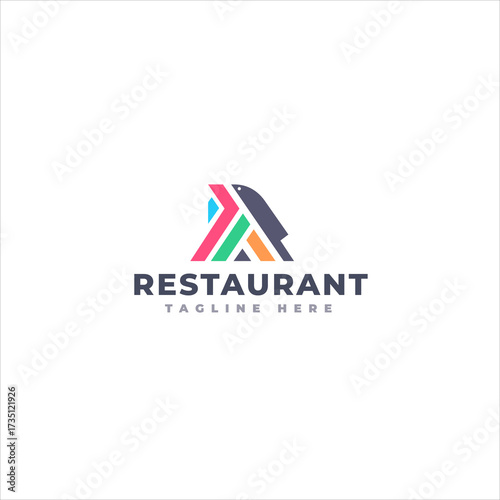 Abstract Geometric Design Modern Creative With Knife Logo Template Free Download Abstract Geometric Design Modern Creative With Knife Logo Template - GFXLoad