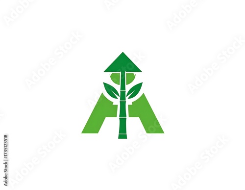 Green Growth Initiative Logo Design.
