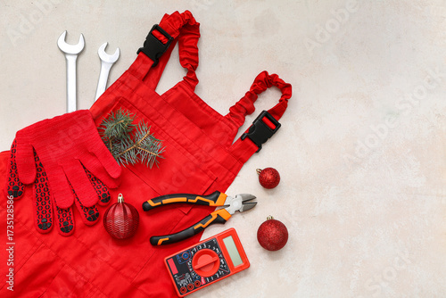 Electrician's supplies with...