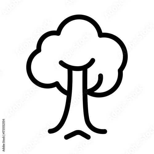 Tree Line Icon of Props and Scenery Icon Set