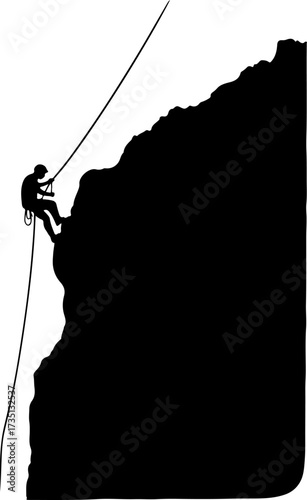 A man rock climber silhouette, silhouette, vector, sport, woman, illustration, rope, climber, people, climbing, black, rock, fishing, gymnast, sports, circus, trapeze, marionette, fitness, body, puppe