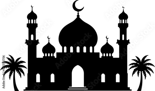 silhouette of mosque in the night, architecture, mosque, religion, church, dome, building, kazan, minaret, russia, tower, cathedral, travel, sky, landmark, cross, kremlin, temple, tourism, culture, ci