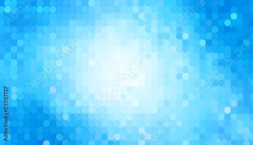 Abstract blue circular pattern