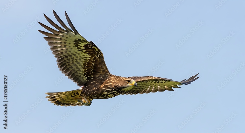 Fototapeta premium Bird of Prey in Flight.