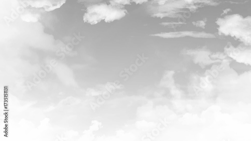 Dramatic dark clouds with strong wind in the rainy season stock photo