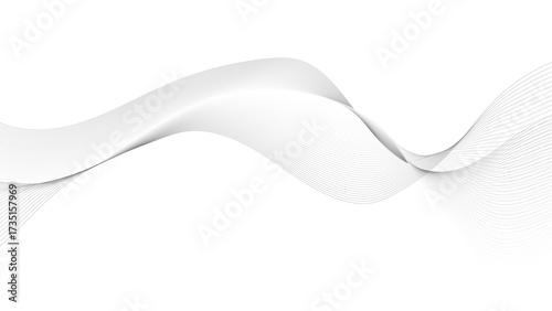 Abstract wave digital element for certificate design. Curved wavy lines design, Abstract black and whit wave element for design.