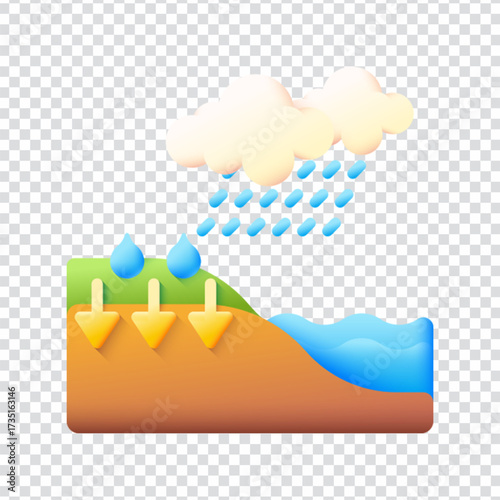 Water Infiltration Icon