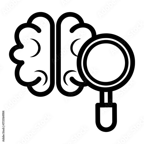 brain Line Icon