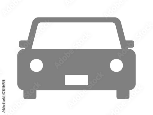 車のアイコン（自動車のシルエット）
