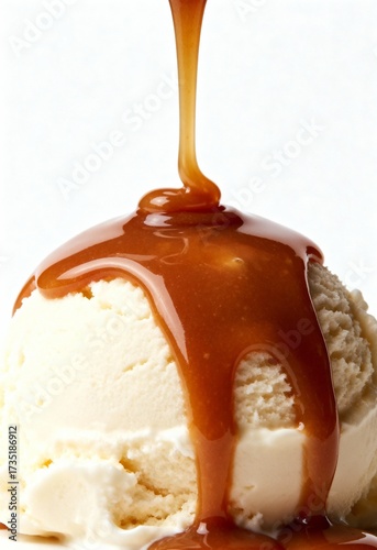 ice cream with chocolate