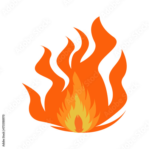 fire icon vecktor