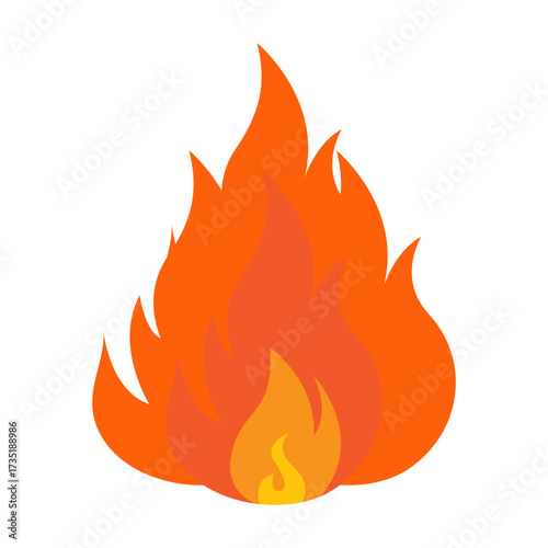 fire icon vecktor