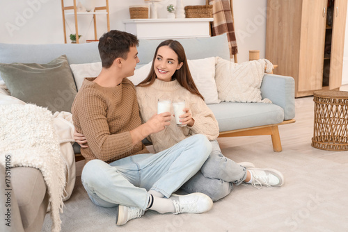 Loving young happy couple w...