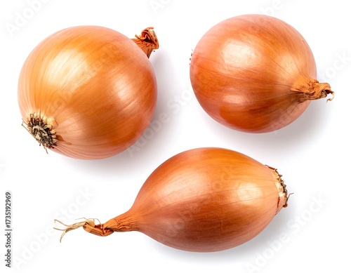 Wallpaper Mural Three whole onions arranged Torontodigital.ca