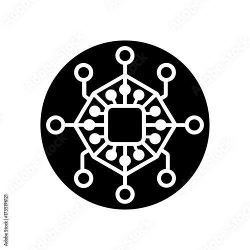 machine learning algorithm icon 